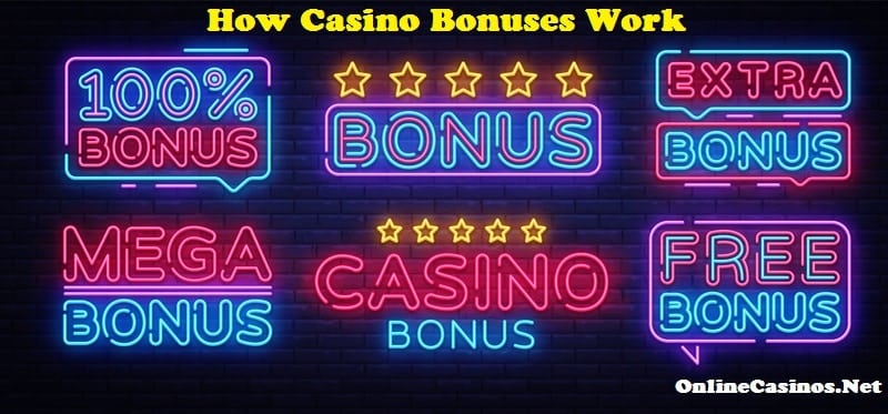 Types de bonus Casino