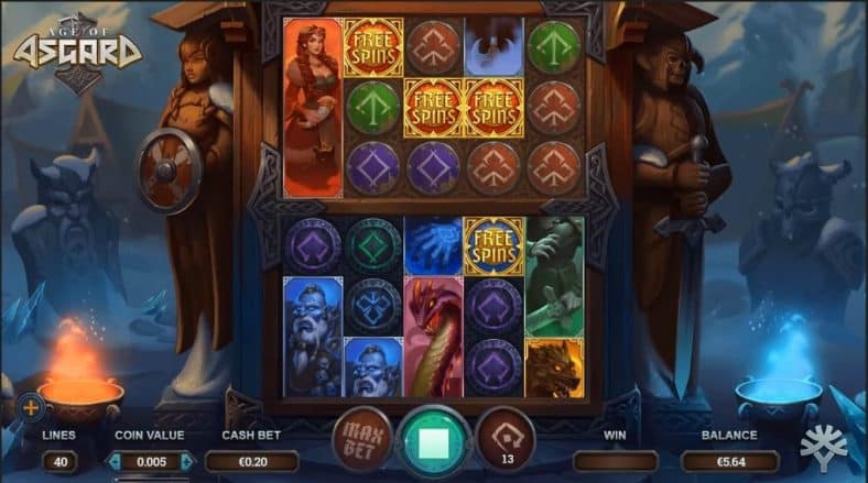 Age of Asgard Slot machine