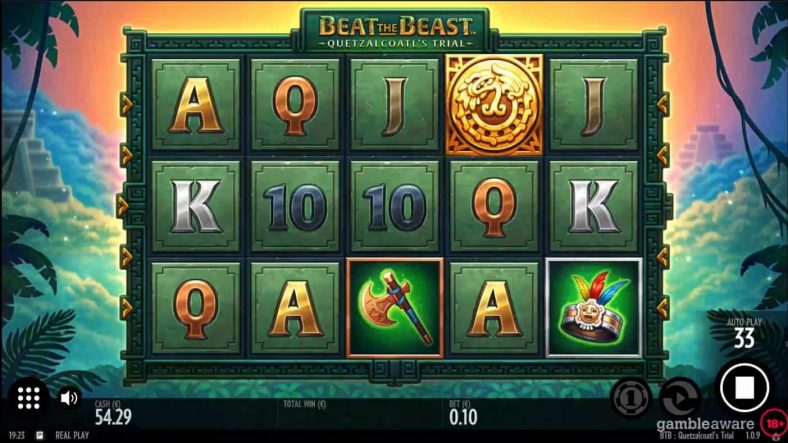 Beat the Beast : démo de la machine à sous Quetzalcoatl's Trial