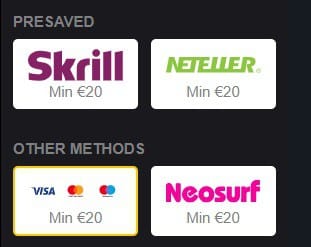 Example on how to choose Neteller