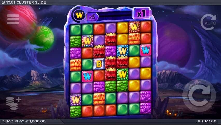 Cluster Slide Slot Demo Game