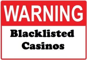 Signes d'alerte de la liste noire des casinos