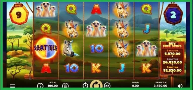 Serengeti Kings Online Slot Machine Netent