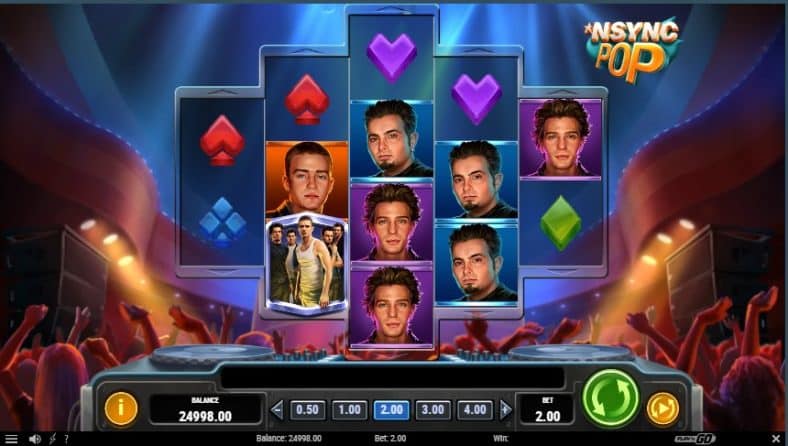 NSYNC Pop Slot Machine