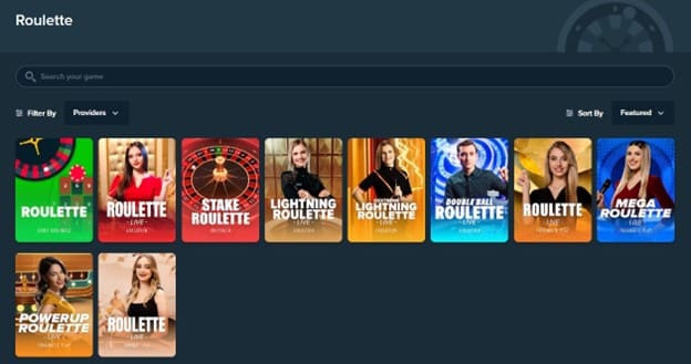 Roulette Games at Stake.com