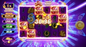 We Playing Gold Blitz Extreme Slot Machine Screenshot