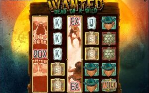 I am playing Wanted Dead or Wild Video slot Screenshot