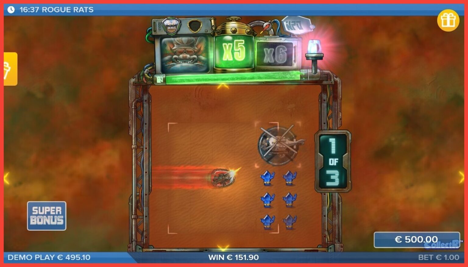 Rogue Rats Play Rogue Rats of Nitropolis Slot Demo Game & Player Review