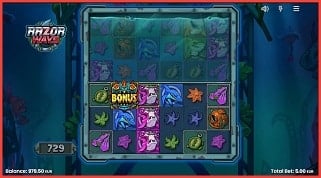 Here i am Playing Razor Ways slot machine screen shot Featured Image