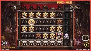 I am playing Fire in the Hole 2 Slot screenshot