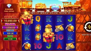 Screenshot of Diamond Rush Express slot
