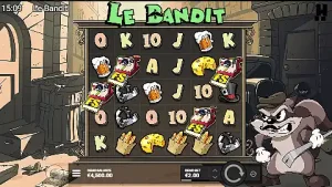 Sceenshot of Le Bandit slot