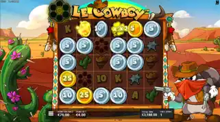 Le Cowboy slot machine free spins