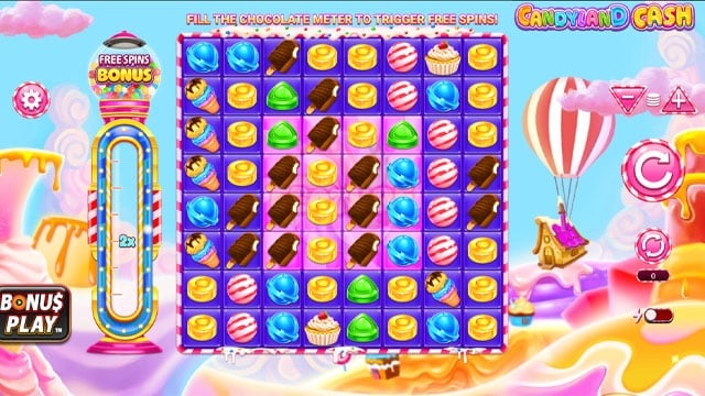 Candyland Cash Nouvelle machine à sous en ligne