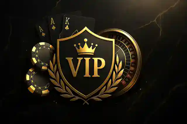 Panneau de luxe noir indiquant VIP