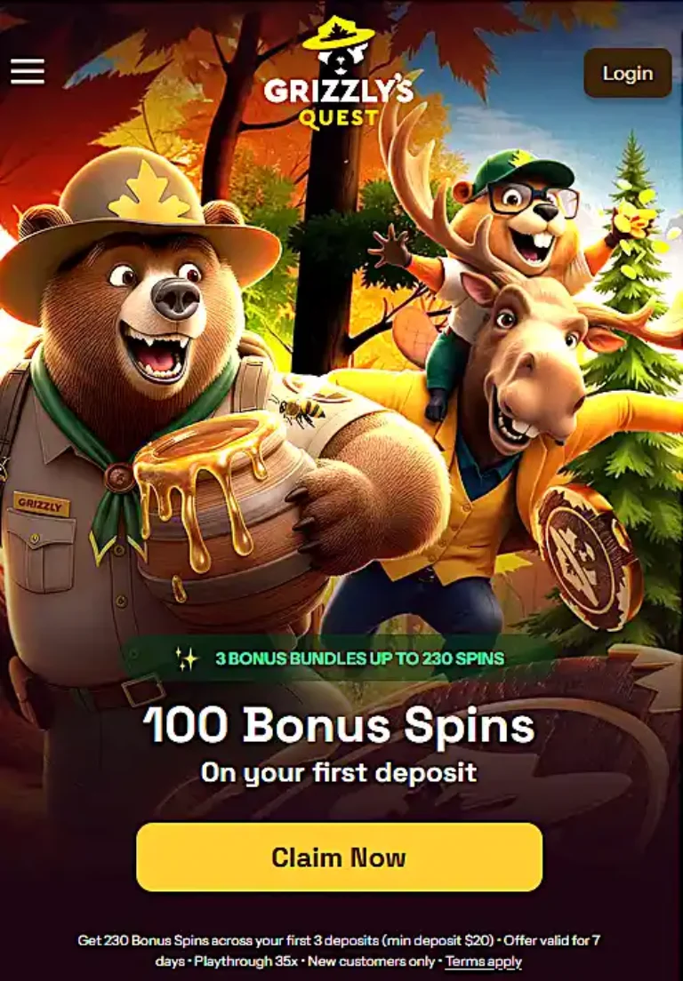 Grizzly Quest on mobile screenshot