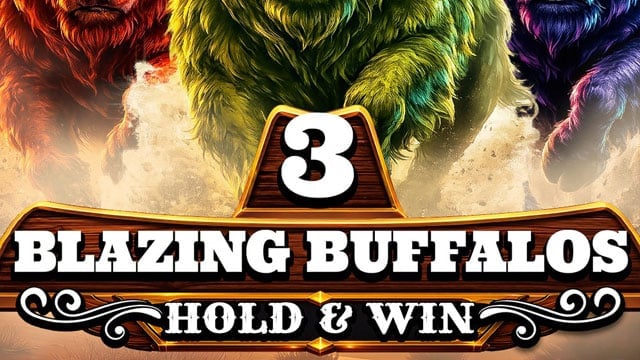 3 Blazing Buffalos: Hold & Win New Online Slot